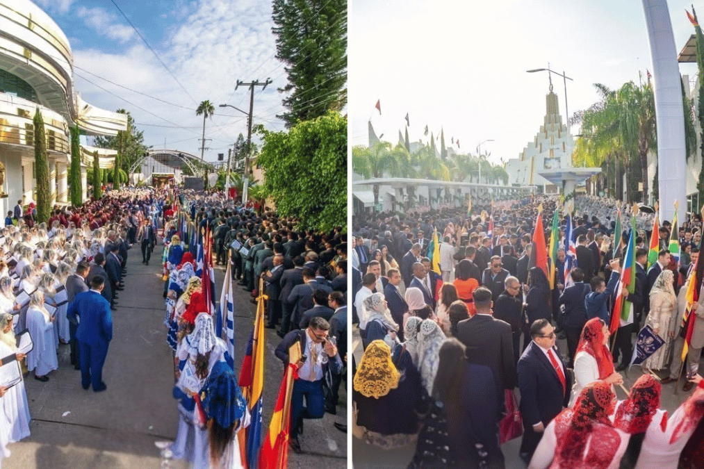 Cientos de miles de feligreses se congregan en Guadalajara para la Solemne Ceremonia de Bienvenida de La Luz del Mundo